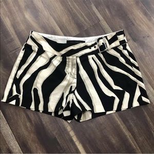 Express editor shorts size 0